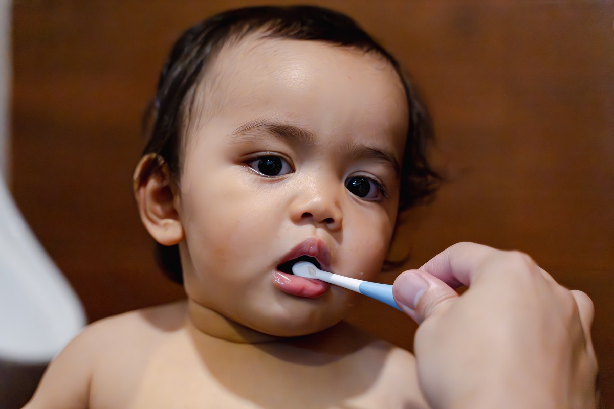 tooth care routine baby