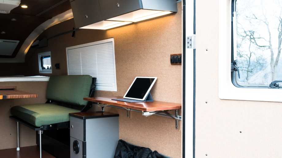 Owner-built conversion example - luxury interior