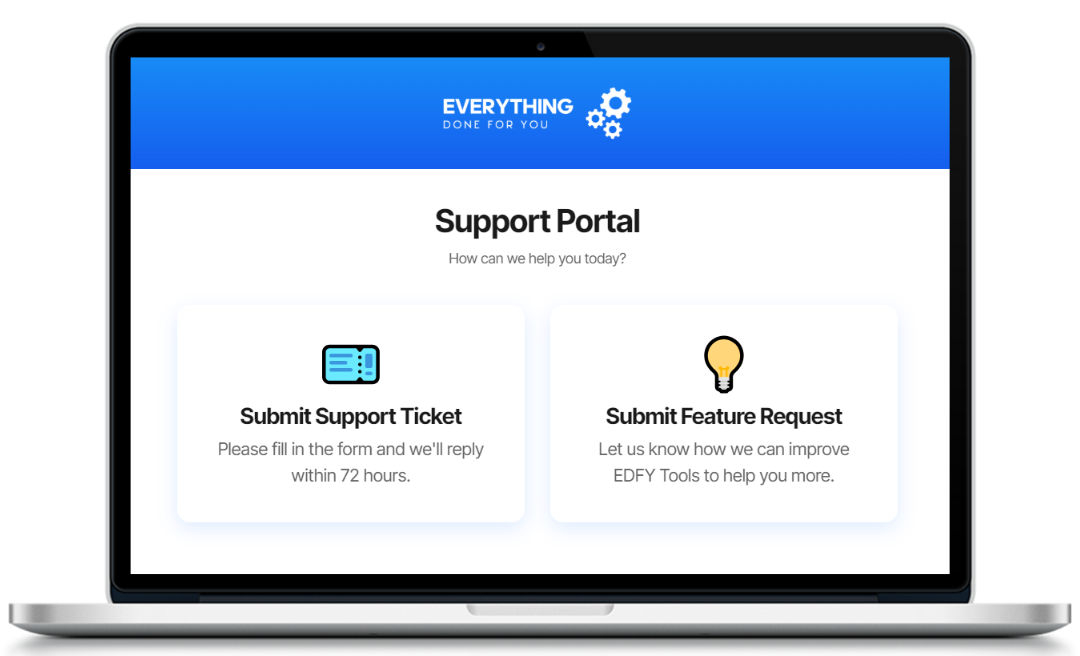 Private 1-1 Support Desk