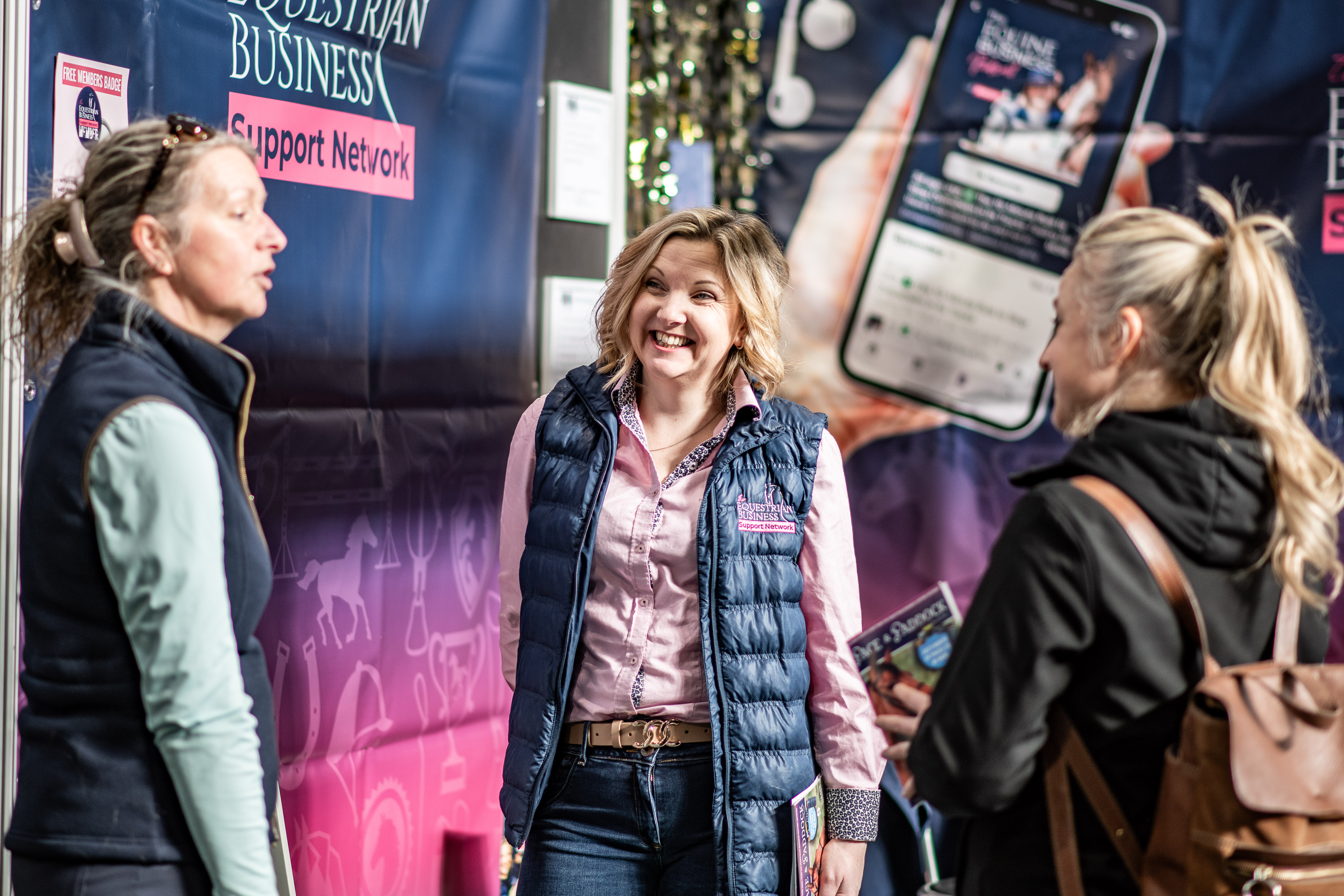 Equestrian Business SUpport Network members at the National Equine Show