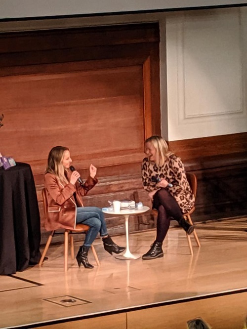 Gabby Bernstein in London with Laura Cruise