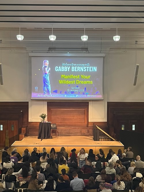 Gabby Bernstein in London