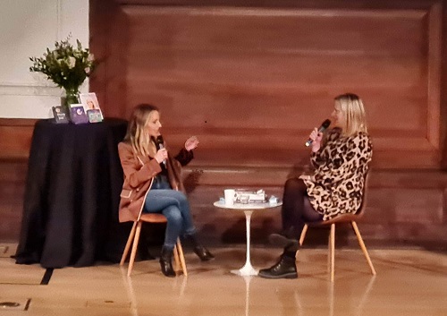  Laura Cruise with Gabby Bernstein in London