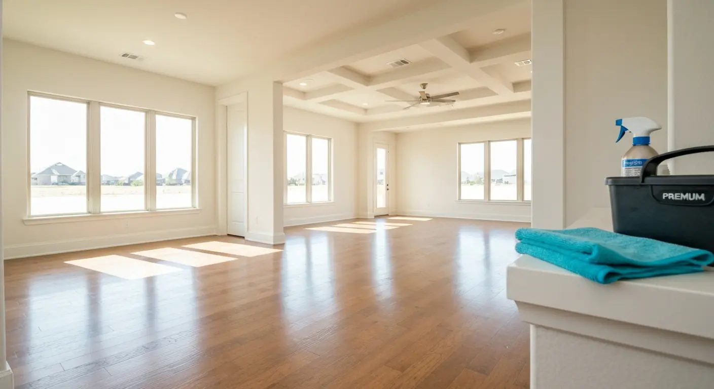 Move-in deep cleaning