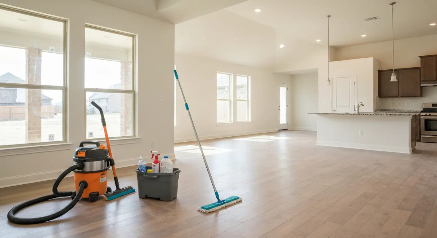 Post-construction cleaning services