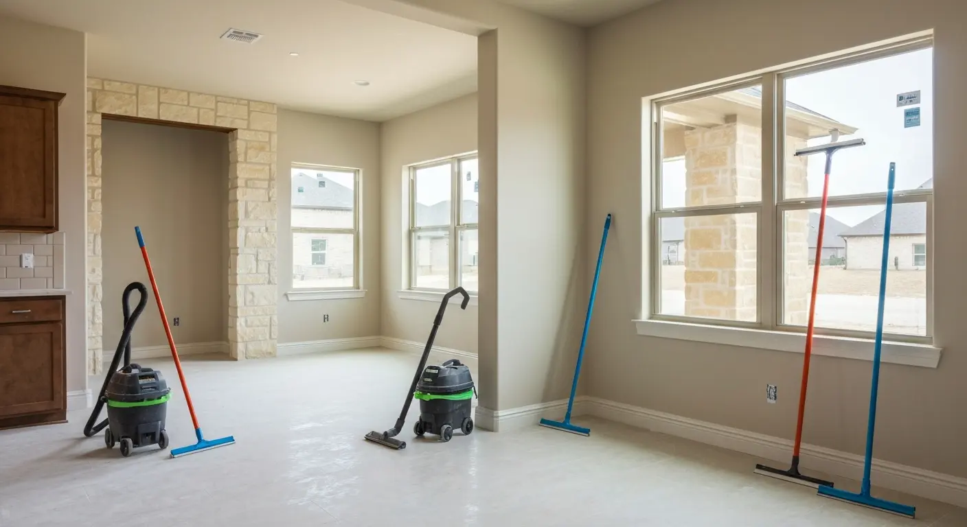 Post-construction cleaning