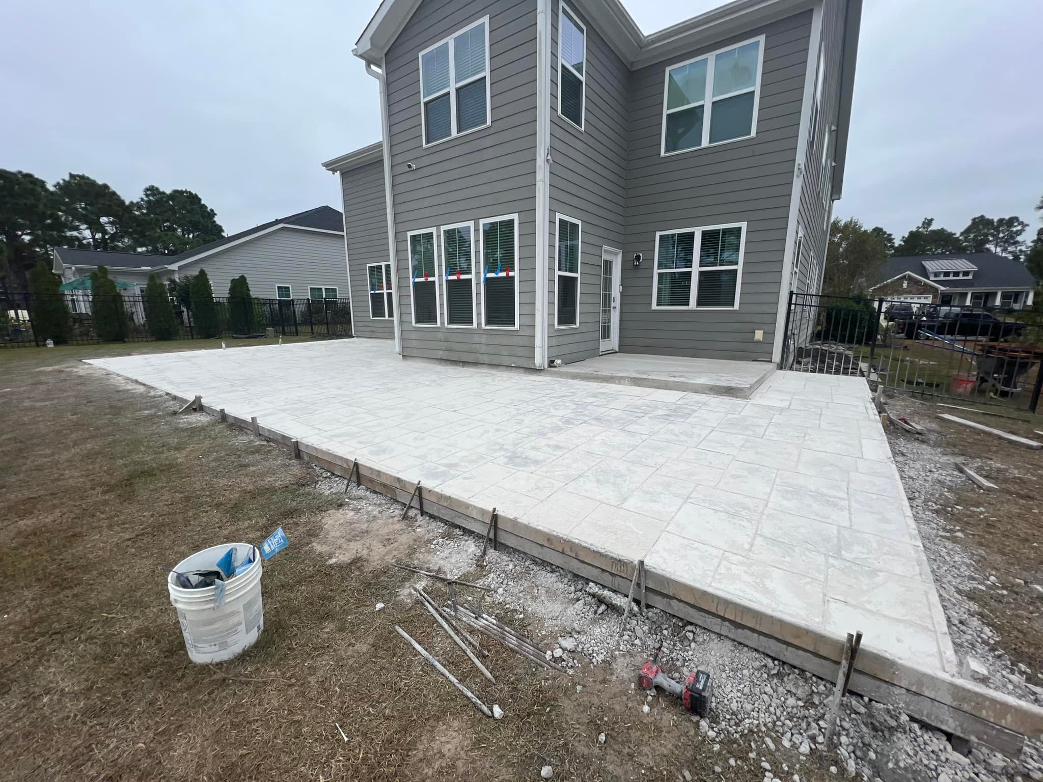 Concrete Patio Project