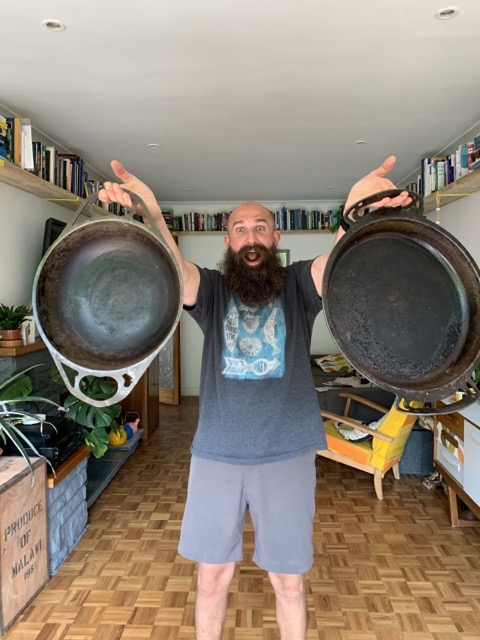 cast iron pans