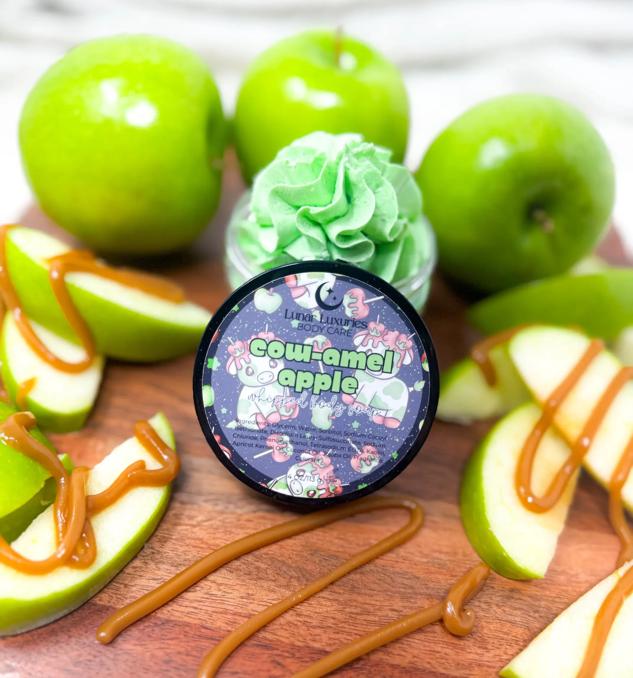 Cow-Amel Apple Whipped Soap