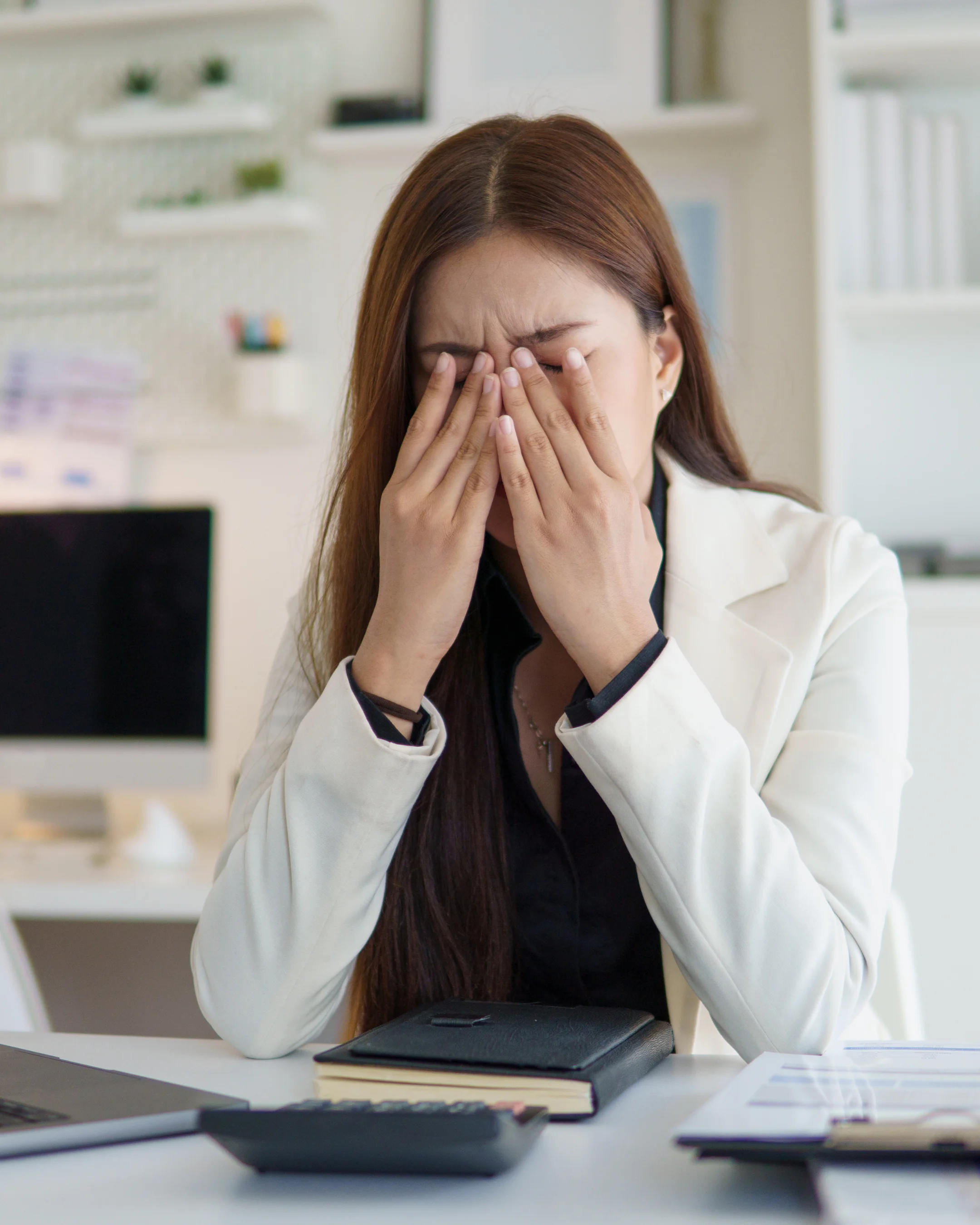 Graphic for the blog section “The real issue is not visibility. It is decision fatigue”, focusing on marketing overwhelm caused by disconnected decisions.