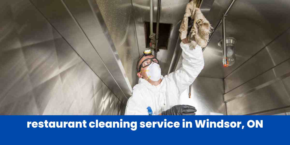 restaurant cleaning service in Windsor, ON