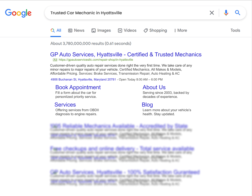 Google Ads screenshot 5