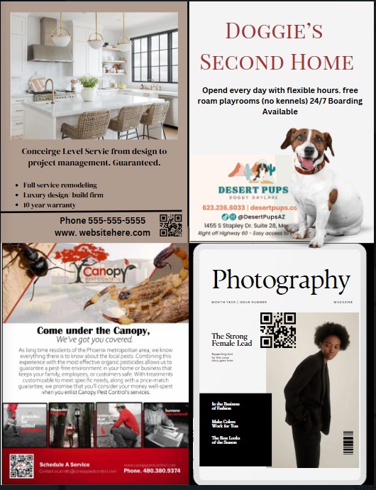 Magazine ad - Quarter Page