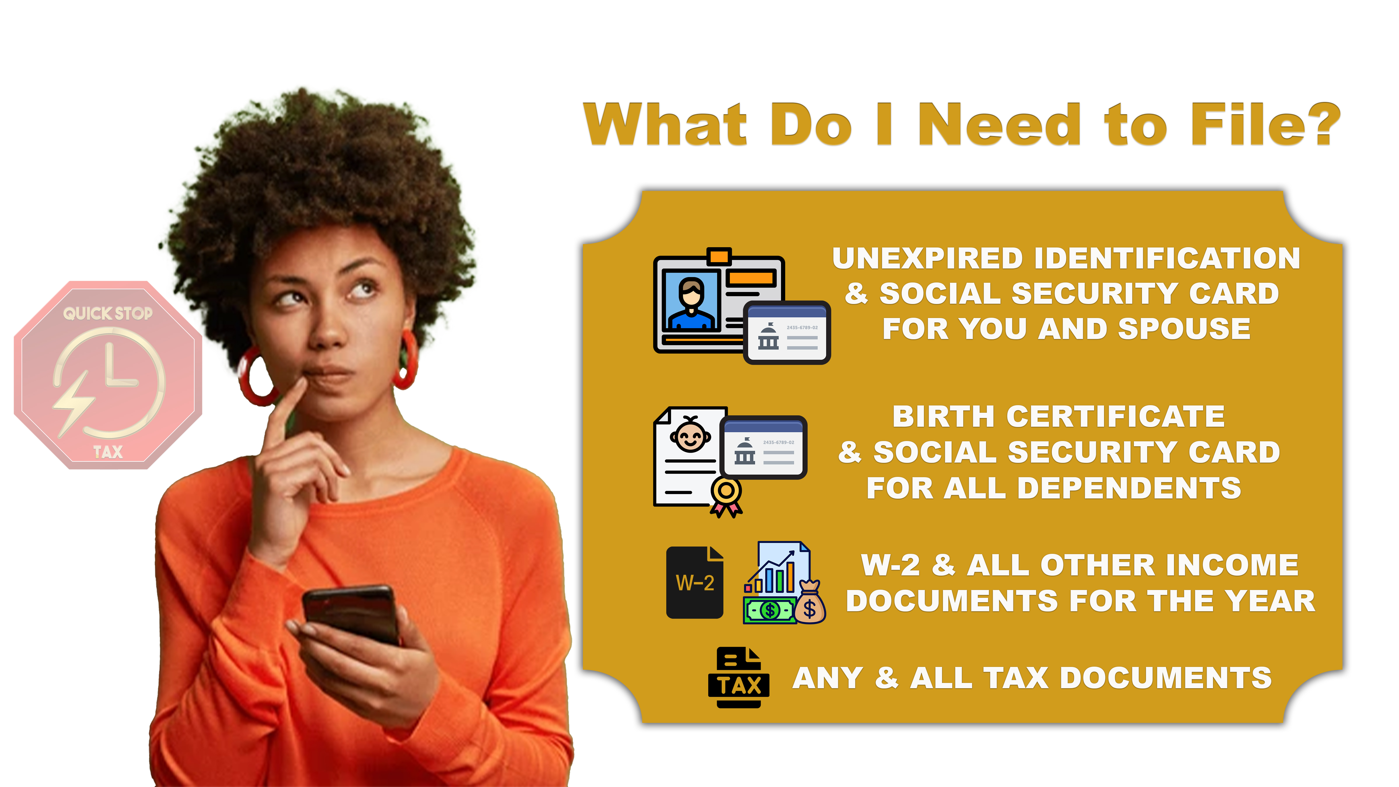 What You Need to File