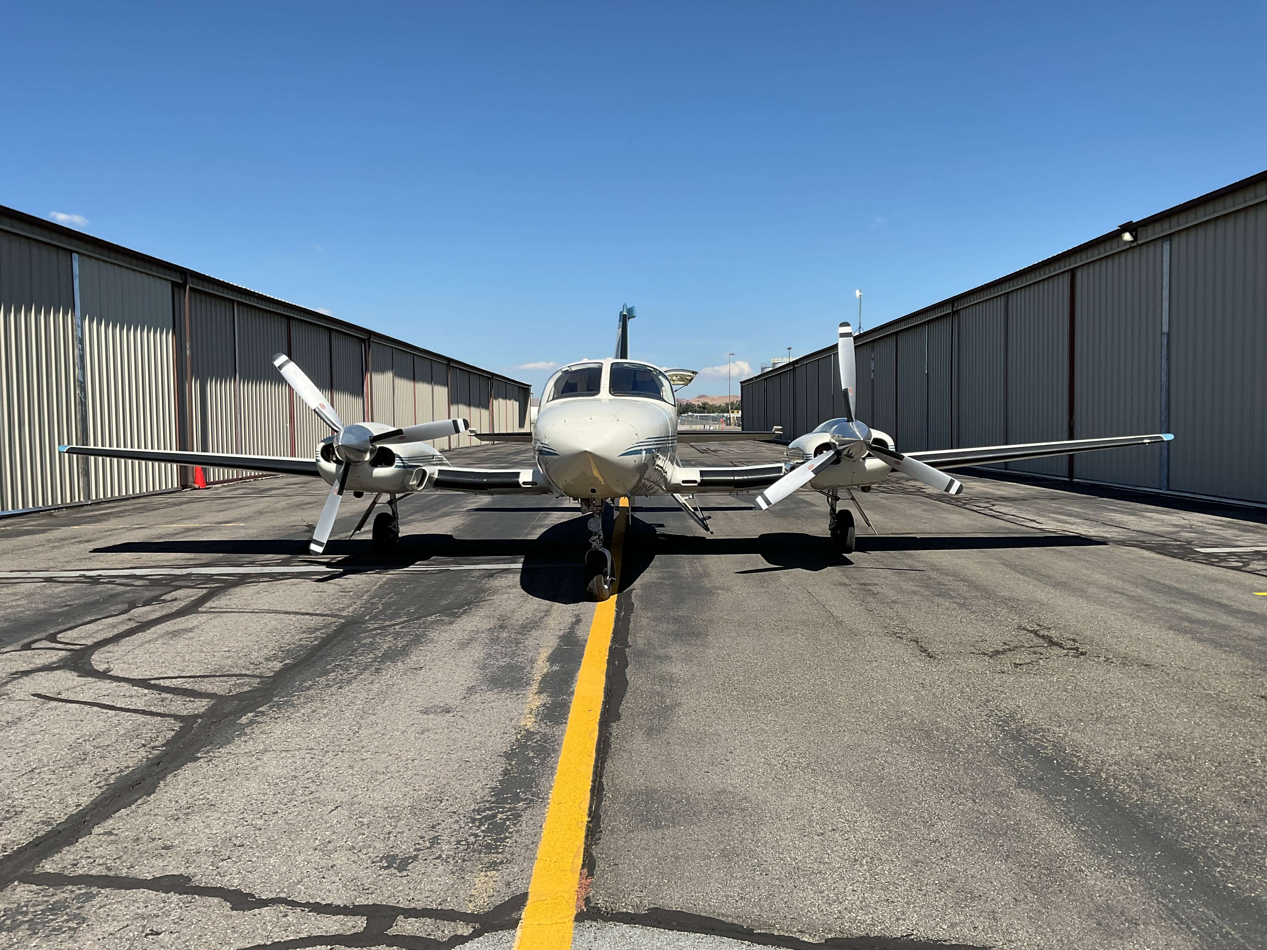 Cessna 421C RAM - Front View