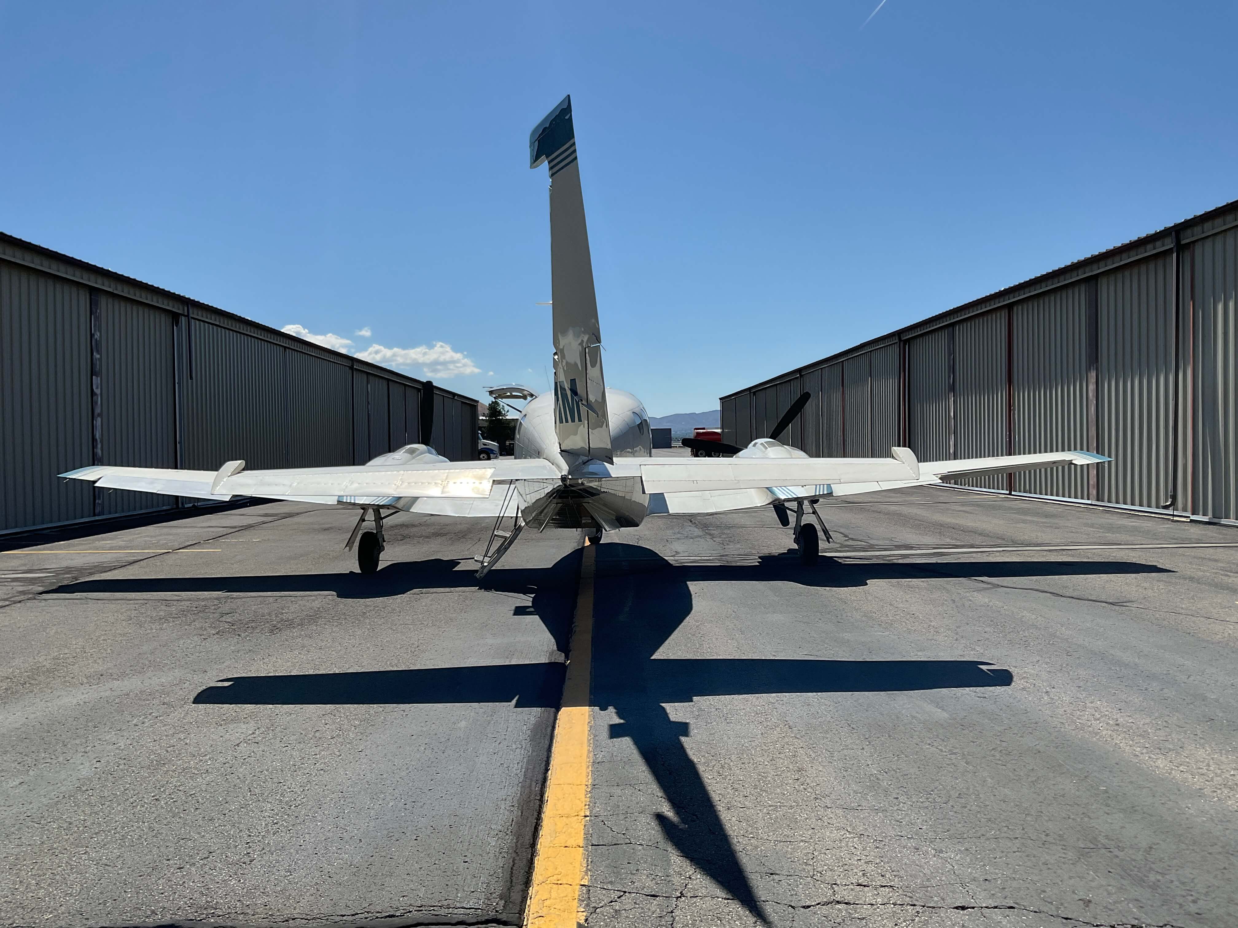 Cessna 421C RAM - Back View