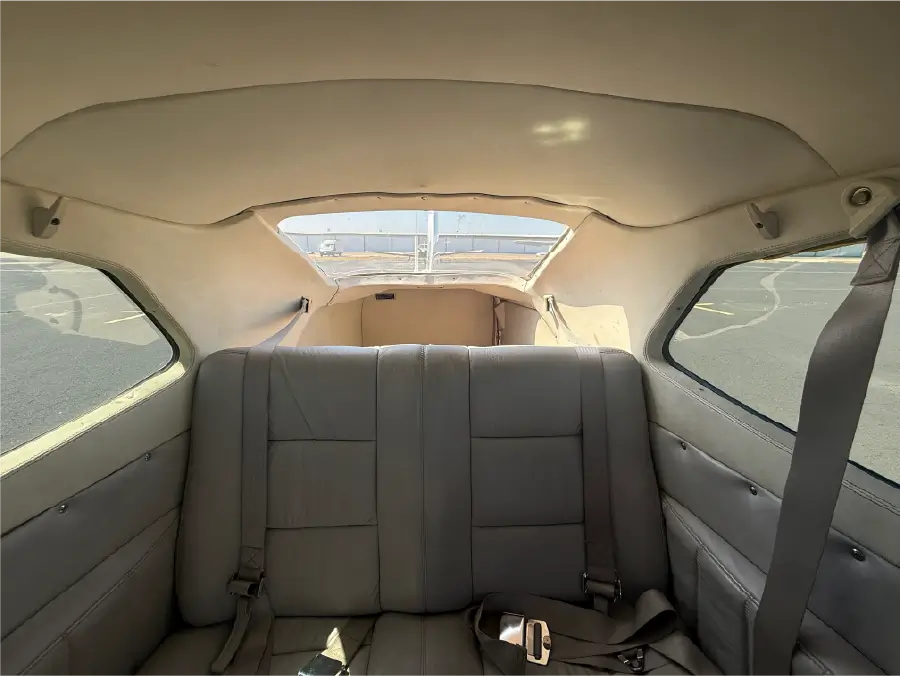 Cessna Centurion - Back Seats