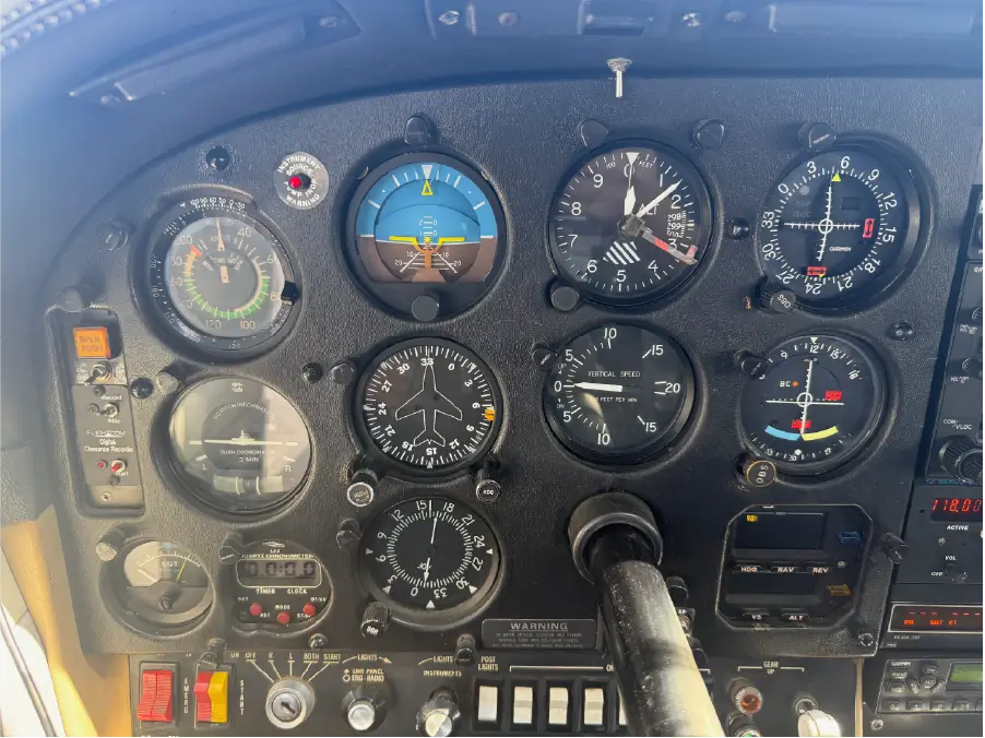 Cessna Centurion - Panel - Pilot Side