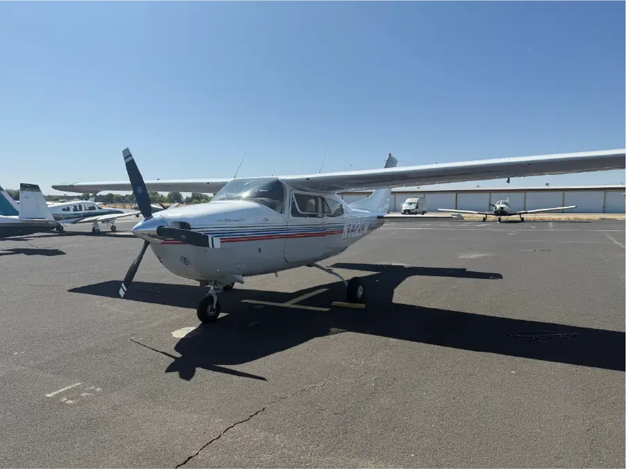 Cessna Centurion - Pilot Side Angle View