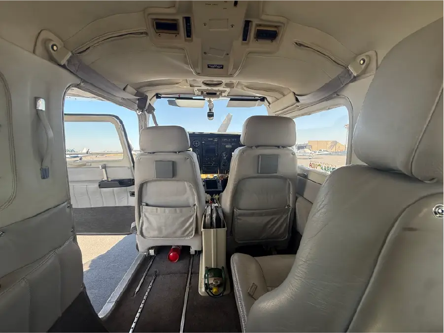 Cessna Centurion - Interior from Back