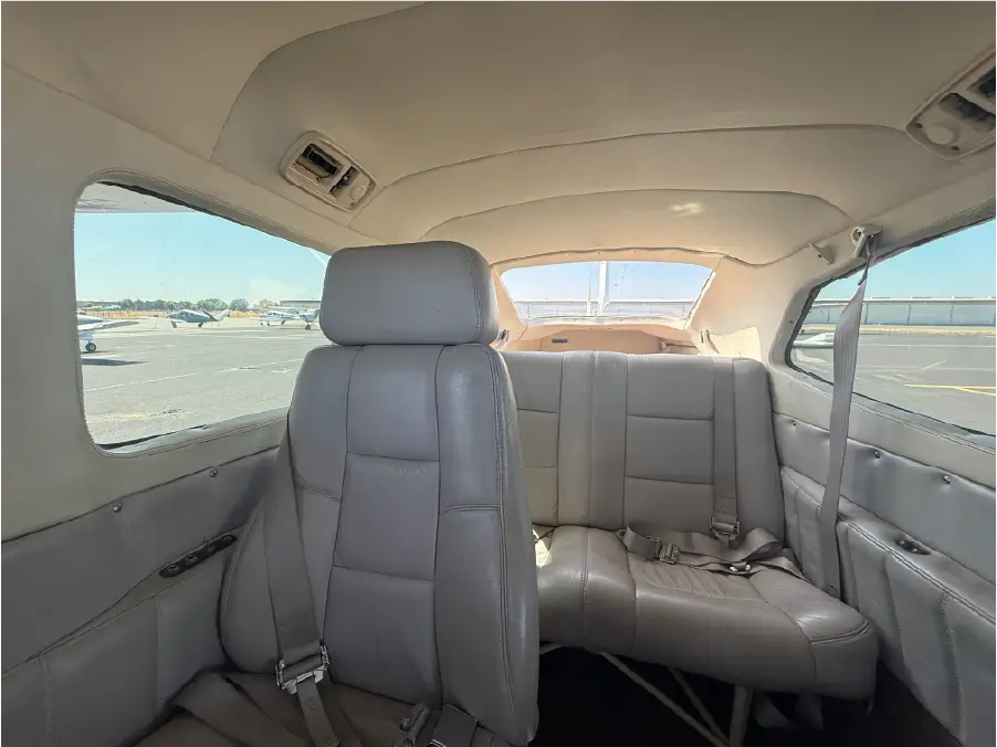 Cessna Centurion - Middle and Back Seats