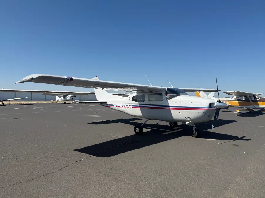 Cessna Centurion - Co-Pilot Side Angle View
