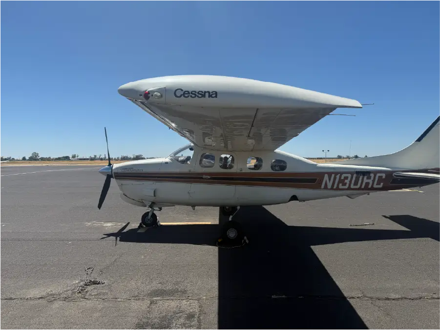 Cessna P210N - Exterior Pilot Side View