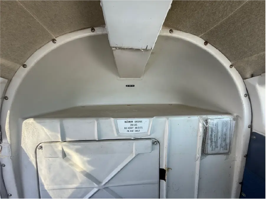 Piper Arrow - Baggage Area Shelf