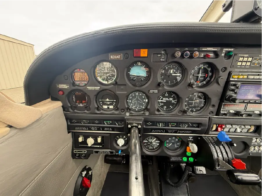Piper Arrow Panel - Pilot Side