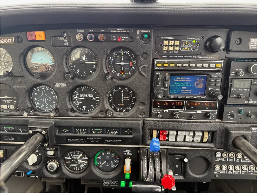 Piper Arrow Panel - Center 2