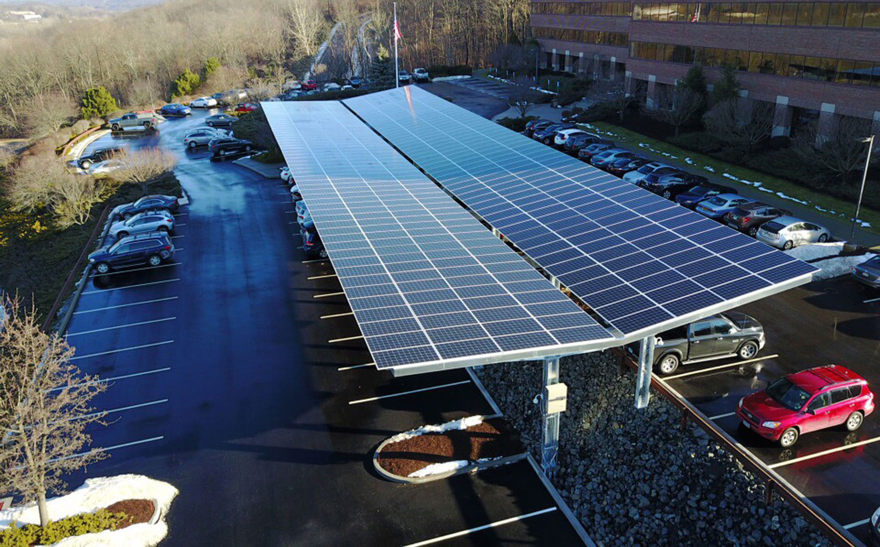 Parking Solar Carports in NJ