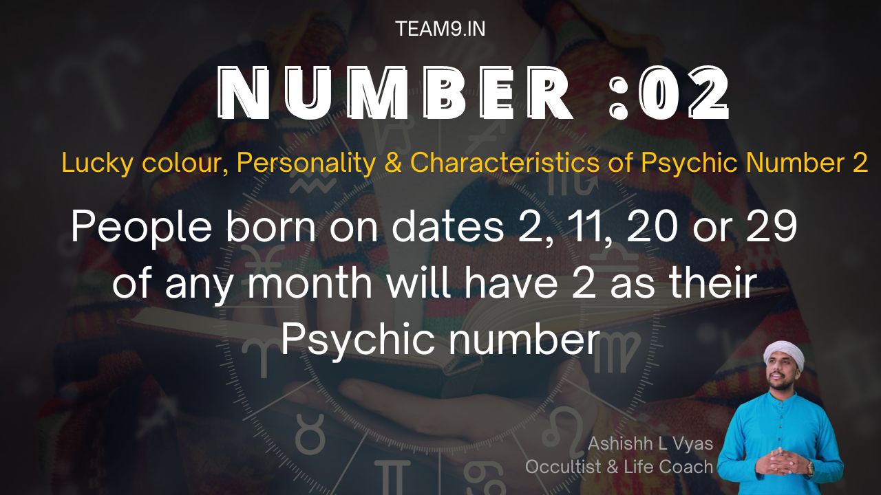 Numerology for Psychic number 2
