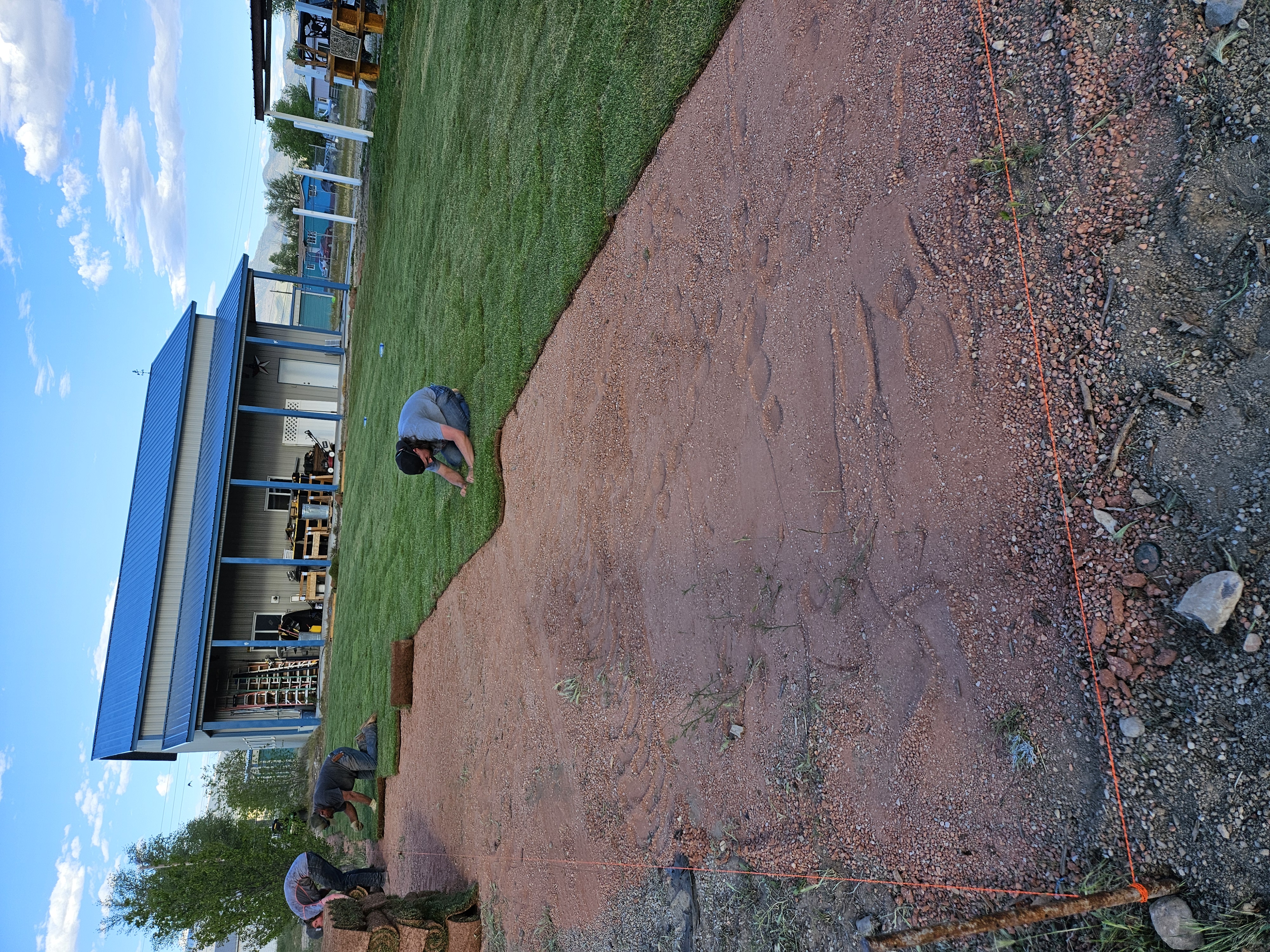 lawn installation