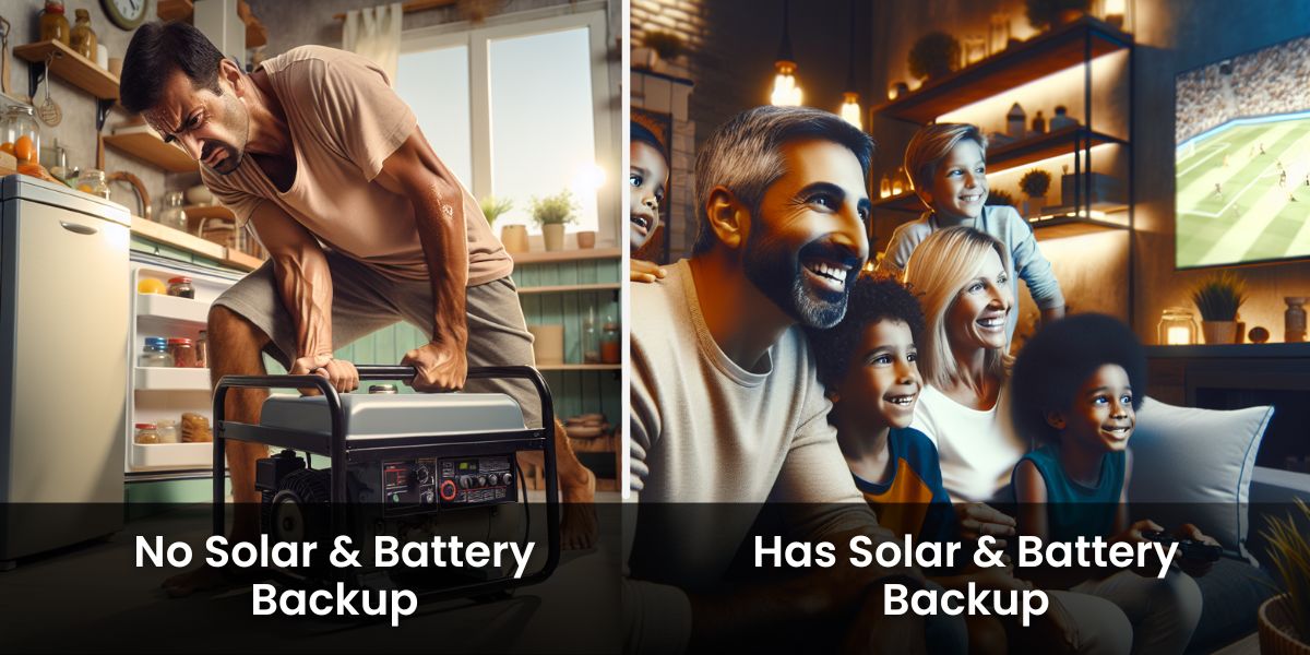 Solar Backup vs Generator Solar Backup vs Generator