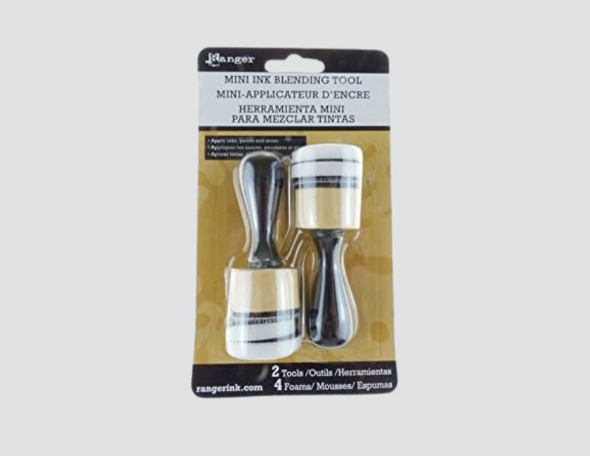 Ranger Mini Ink Blending SET of 2 Tools and 4 Foams