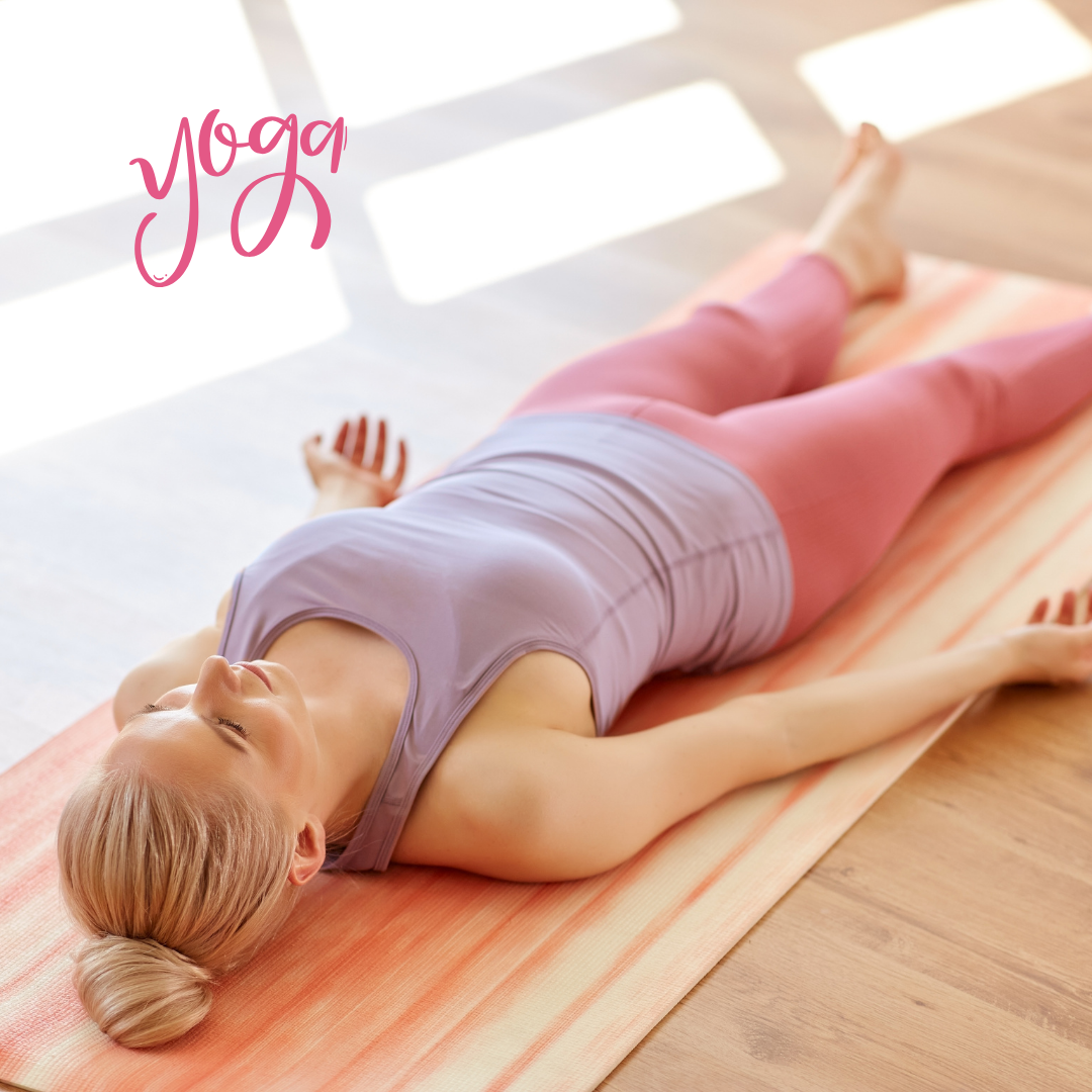 Savasana pose Savasana pose