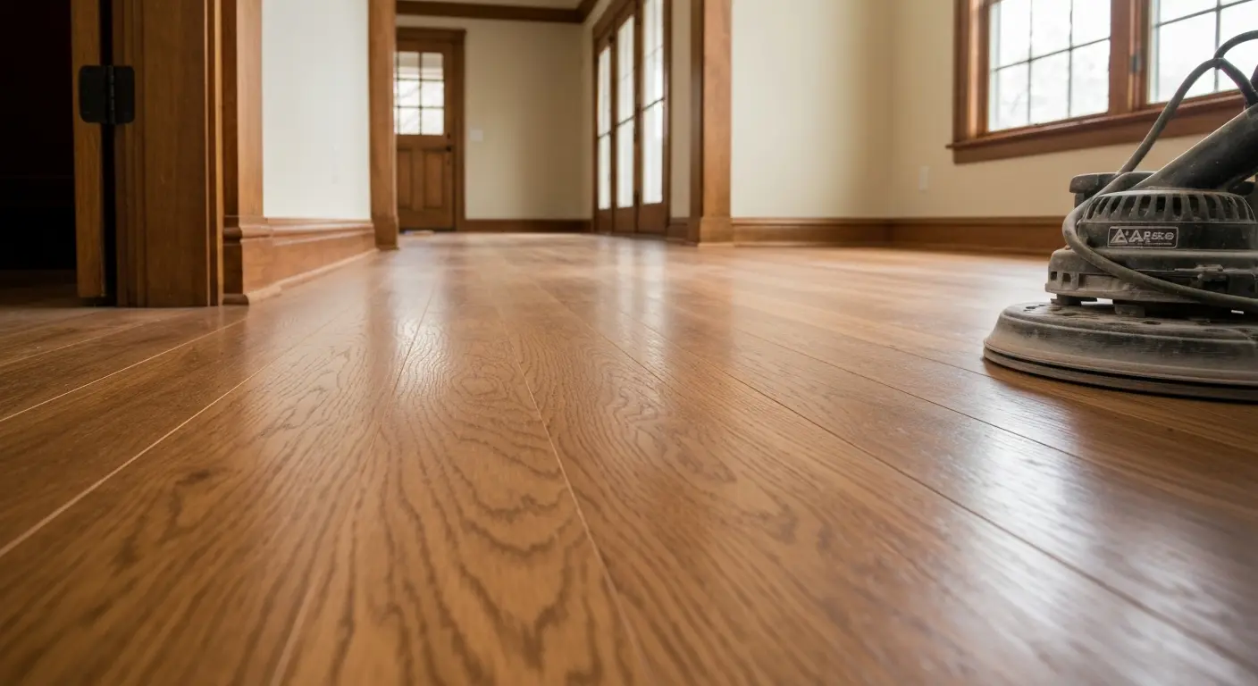 Hardwood flooring installation in Folsom