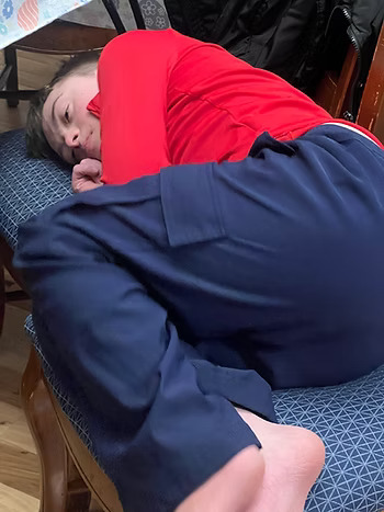 Noah sleeping Noah sleeping