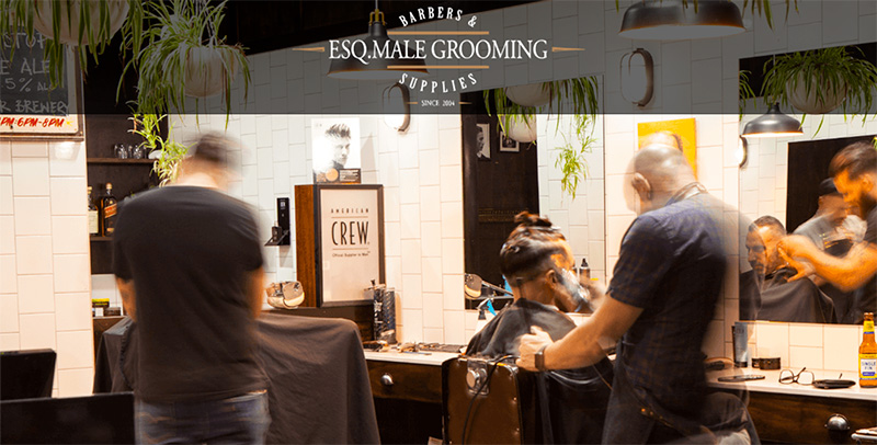 Esquire Mens Grooming x The Barber Academy