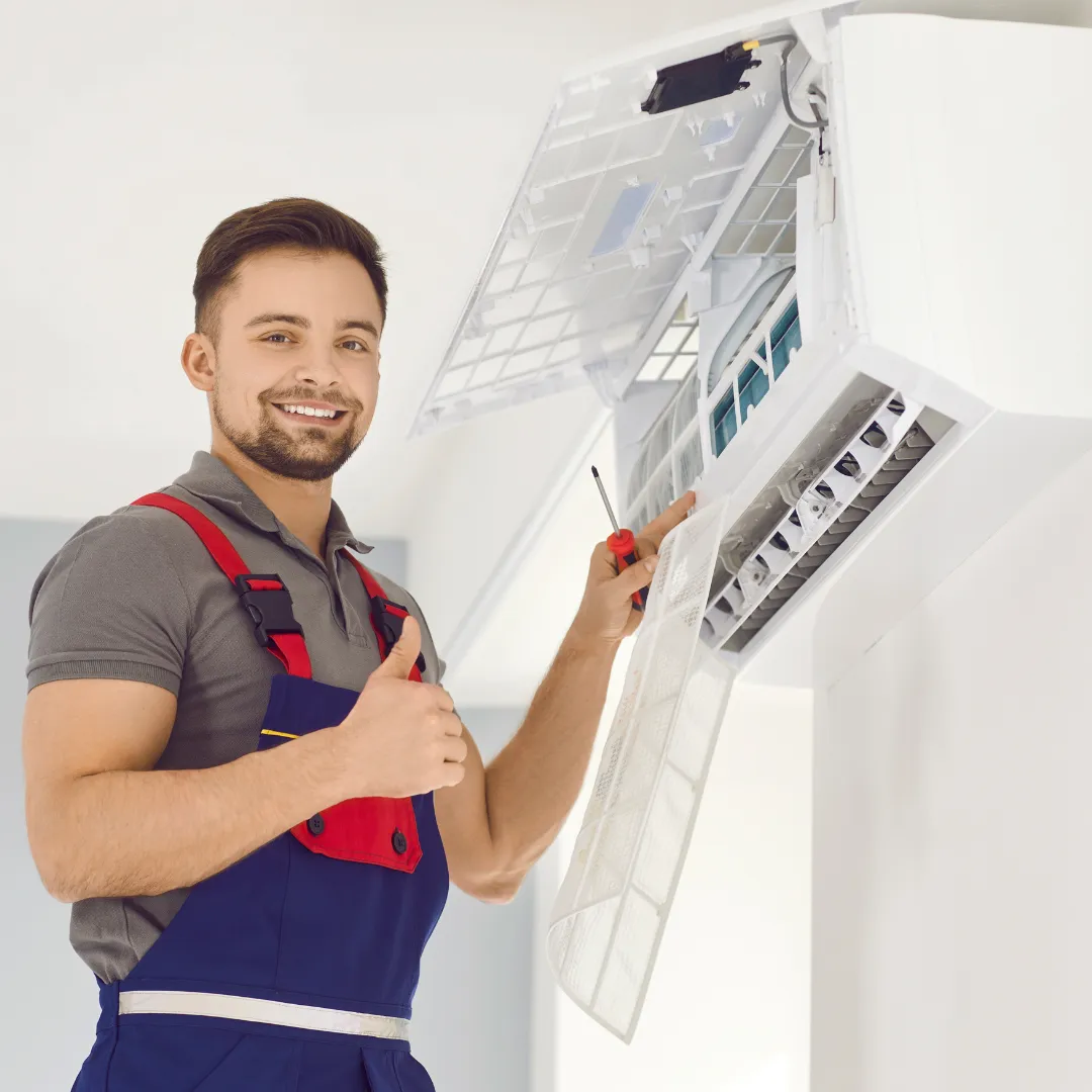 HVAC Professional at Work