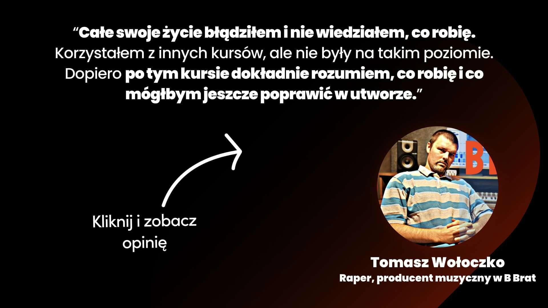 Miniatura: Opinia – Tomasz Wołoczko