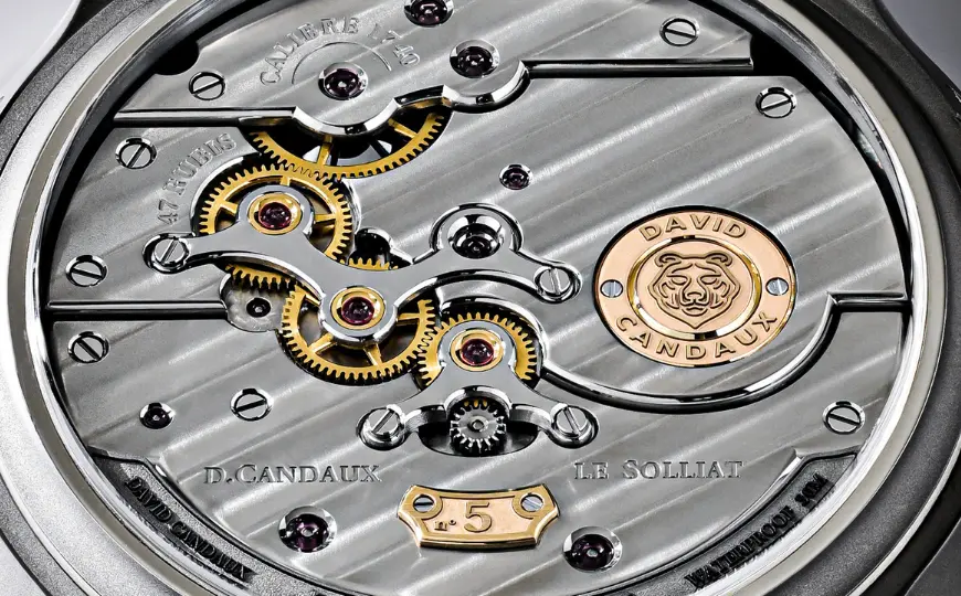 David Candaux DC1 Titanium | 30° Tourbillon & Magic Crown