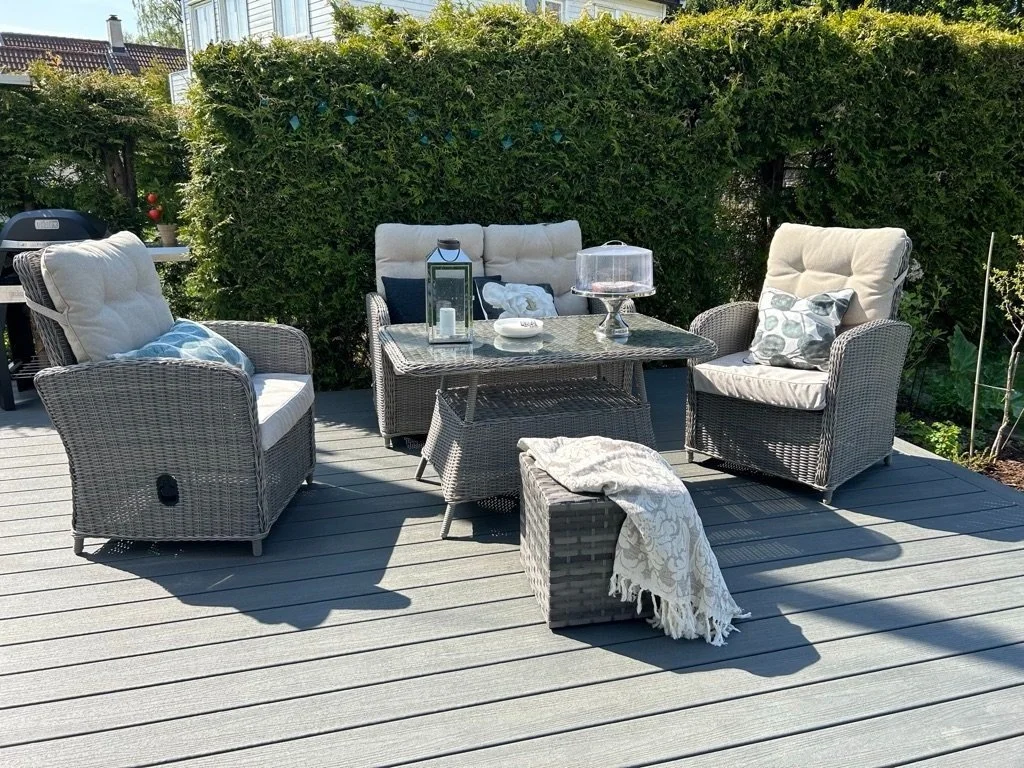 Rød tråd gjennom hele interiøret!