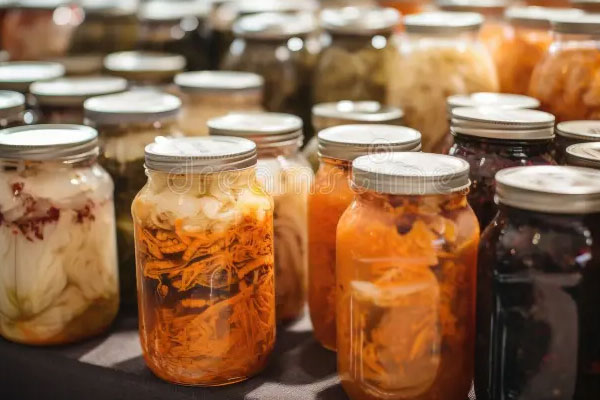 Fermented foods like kimchi, sauerkraut, and kombucha Fermented foods like kimchi, sauerkraut, and kombucha