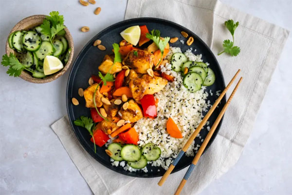 Chicken Cauliflower Rice Chicken Cauliflower Rice