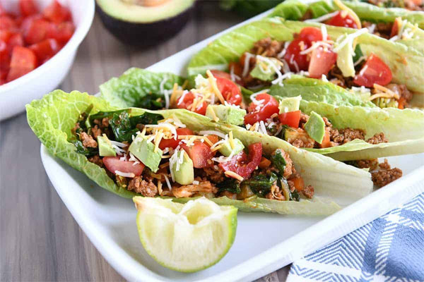 Turkey Spinach Lettuce Wrap Turkey Spinach Lettuce Wrap