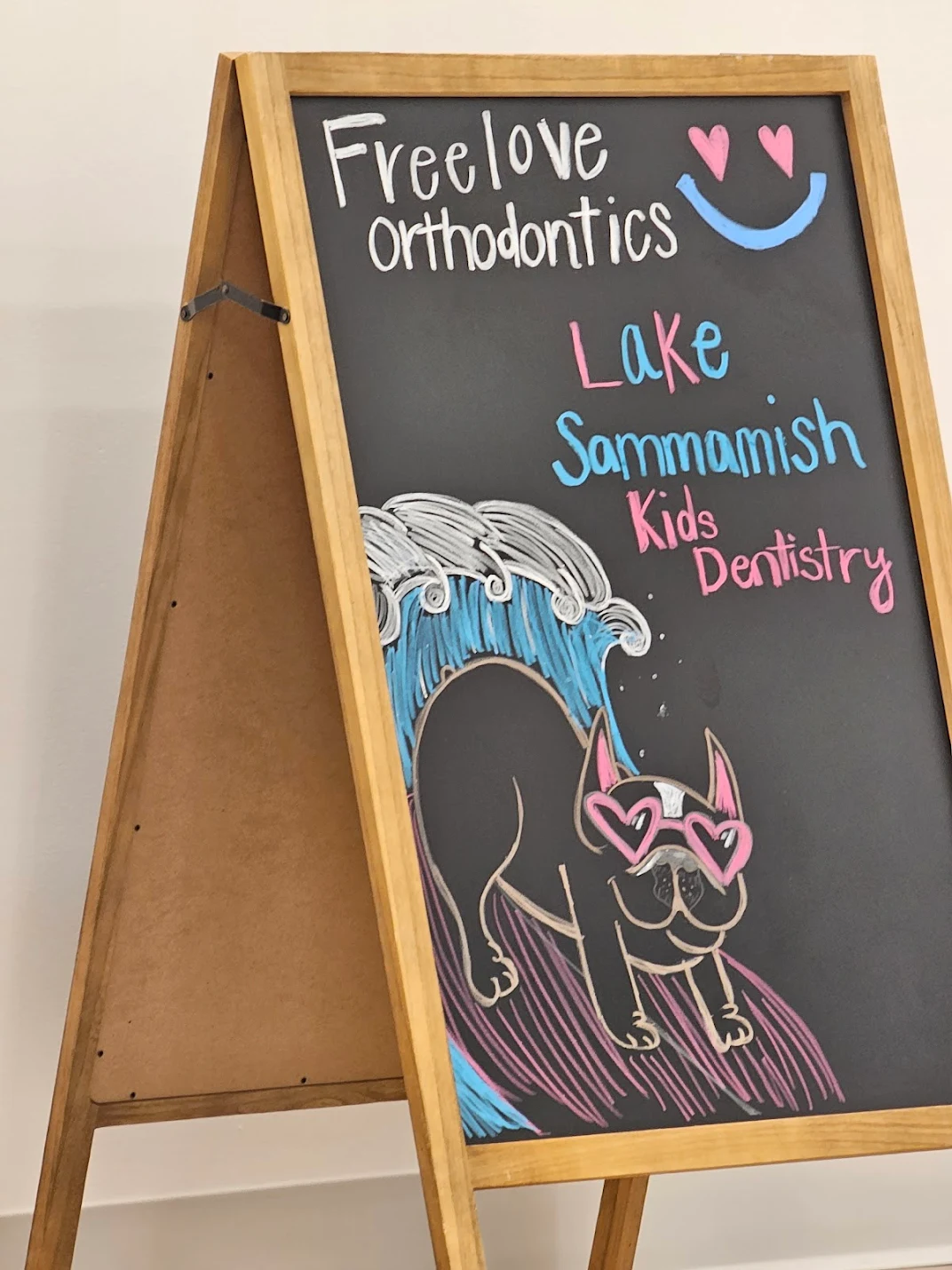 Lake Sammamish Kids Dentistry colorful signage