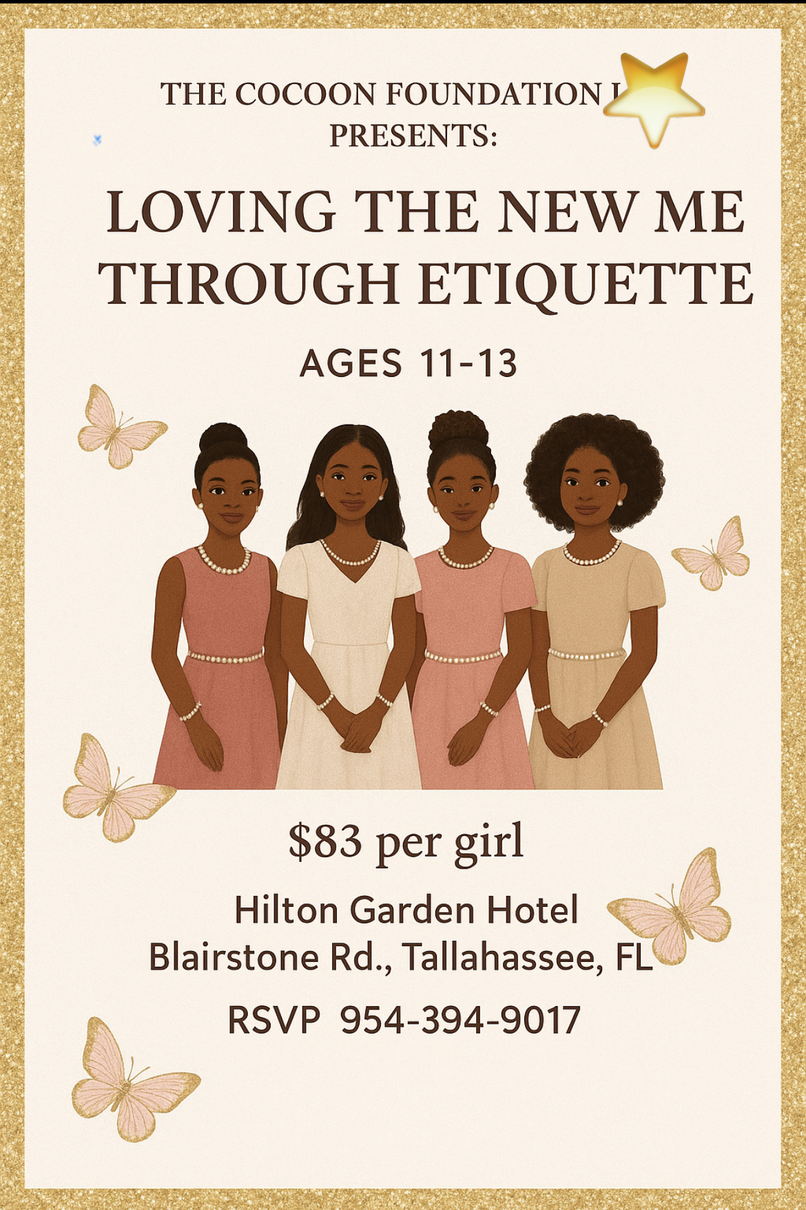11-13 Year-Old Etiquette Program (Pre-Teens)