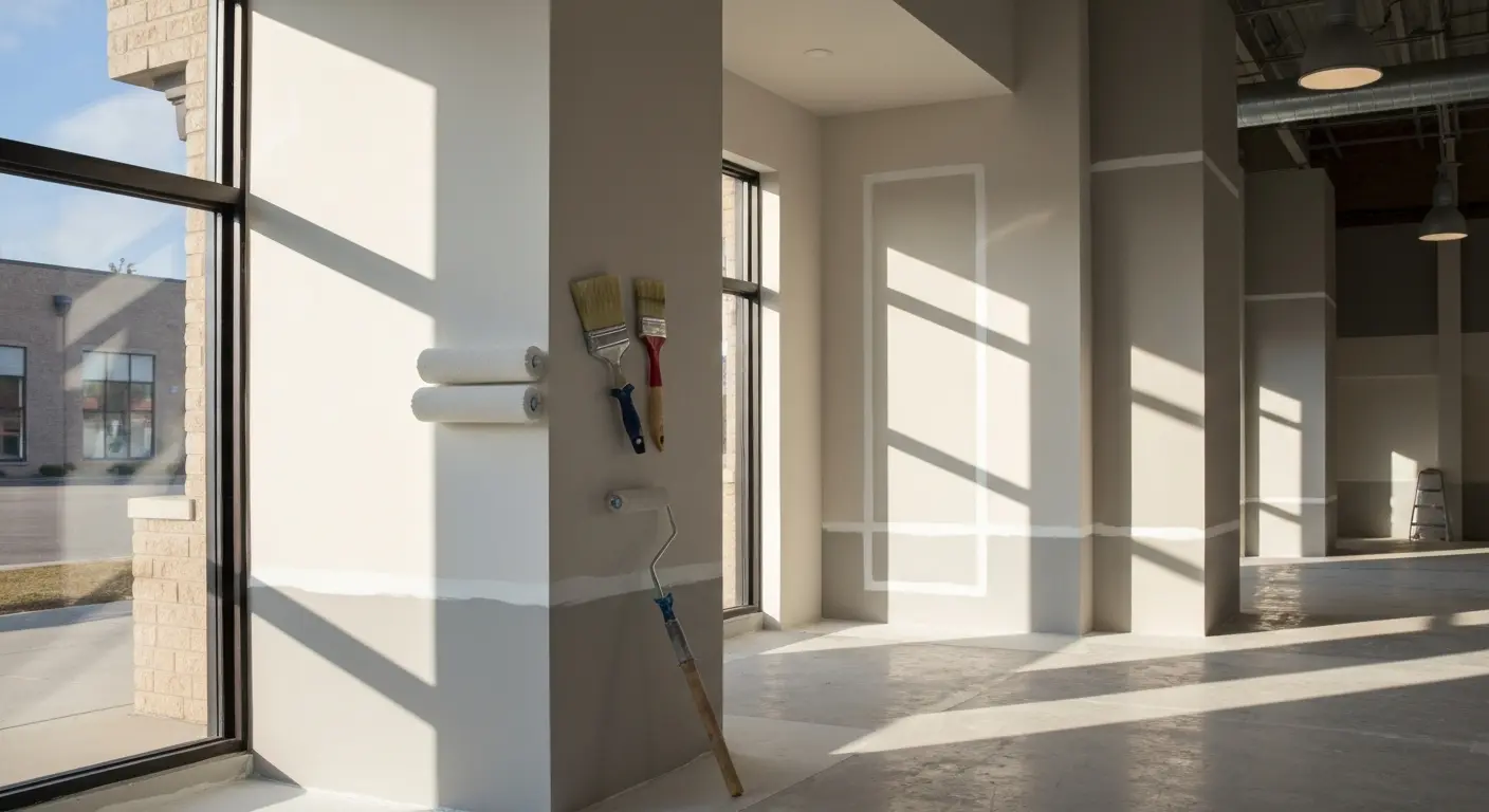 Commercial painting services