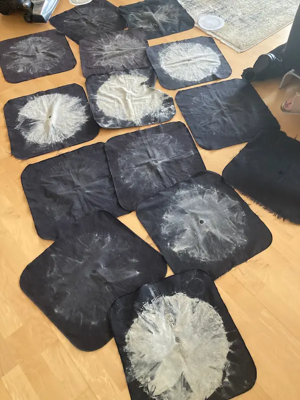 Schwarzer Kirby Filter